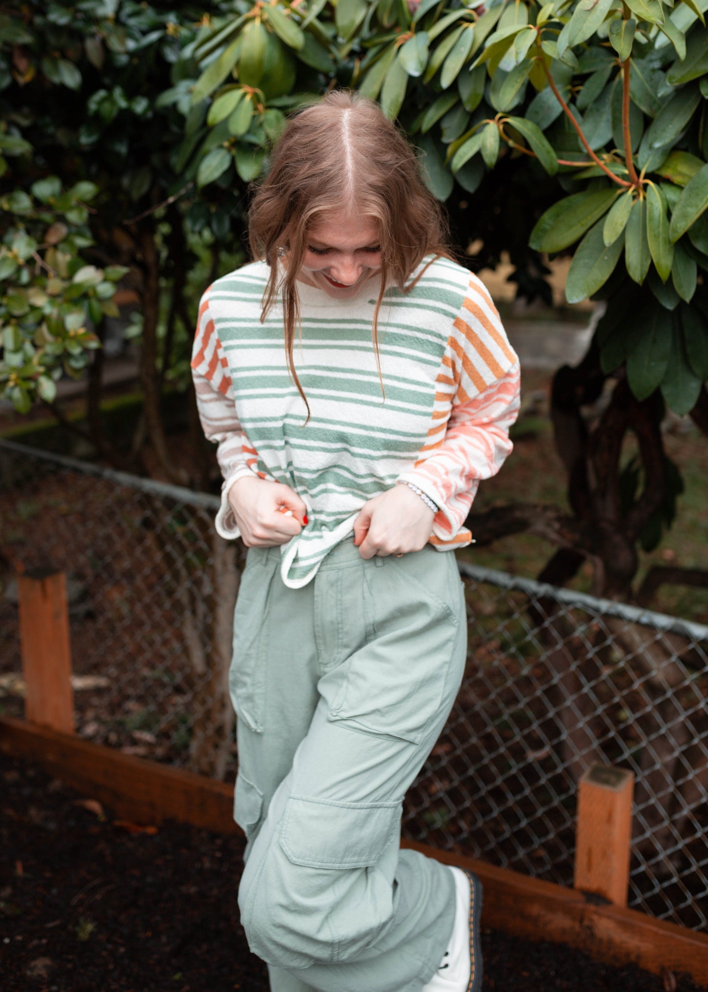 gred & forge color-block sweater