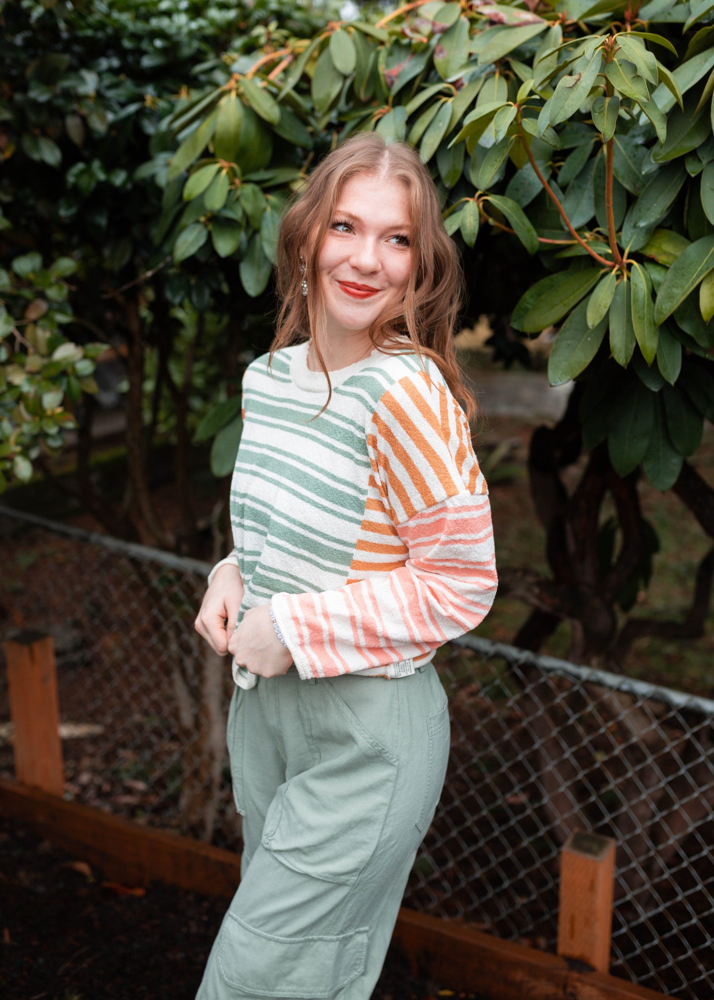 gred & forge color-block sweater