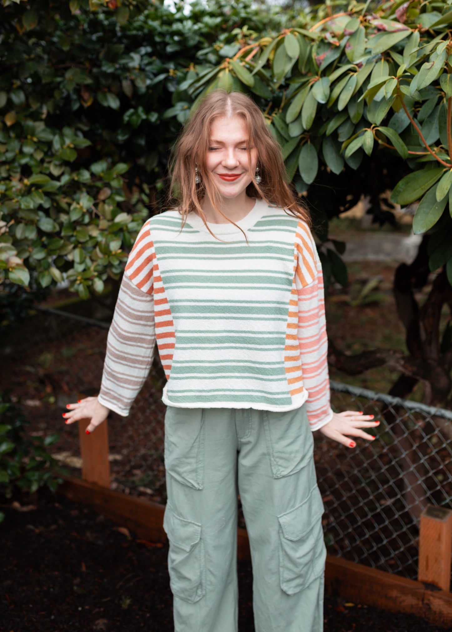 gred & forge color-block sweater