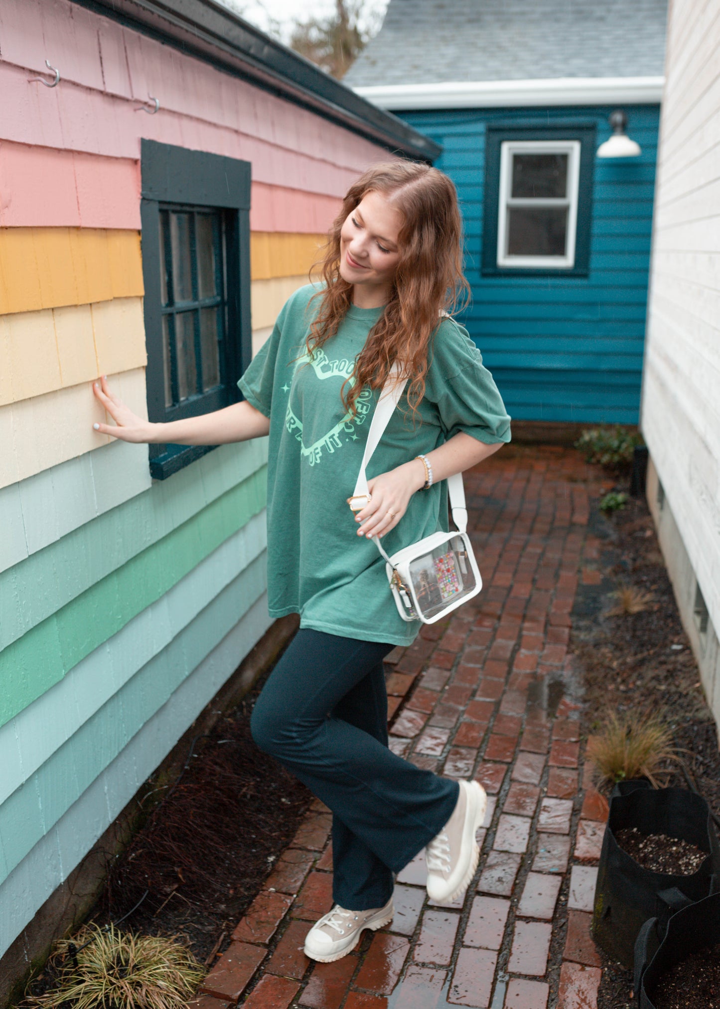 too soft tee in green