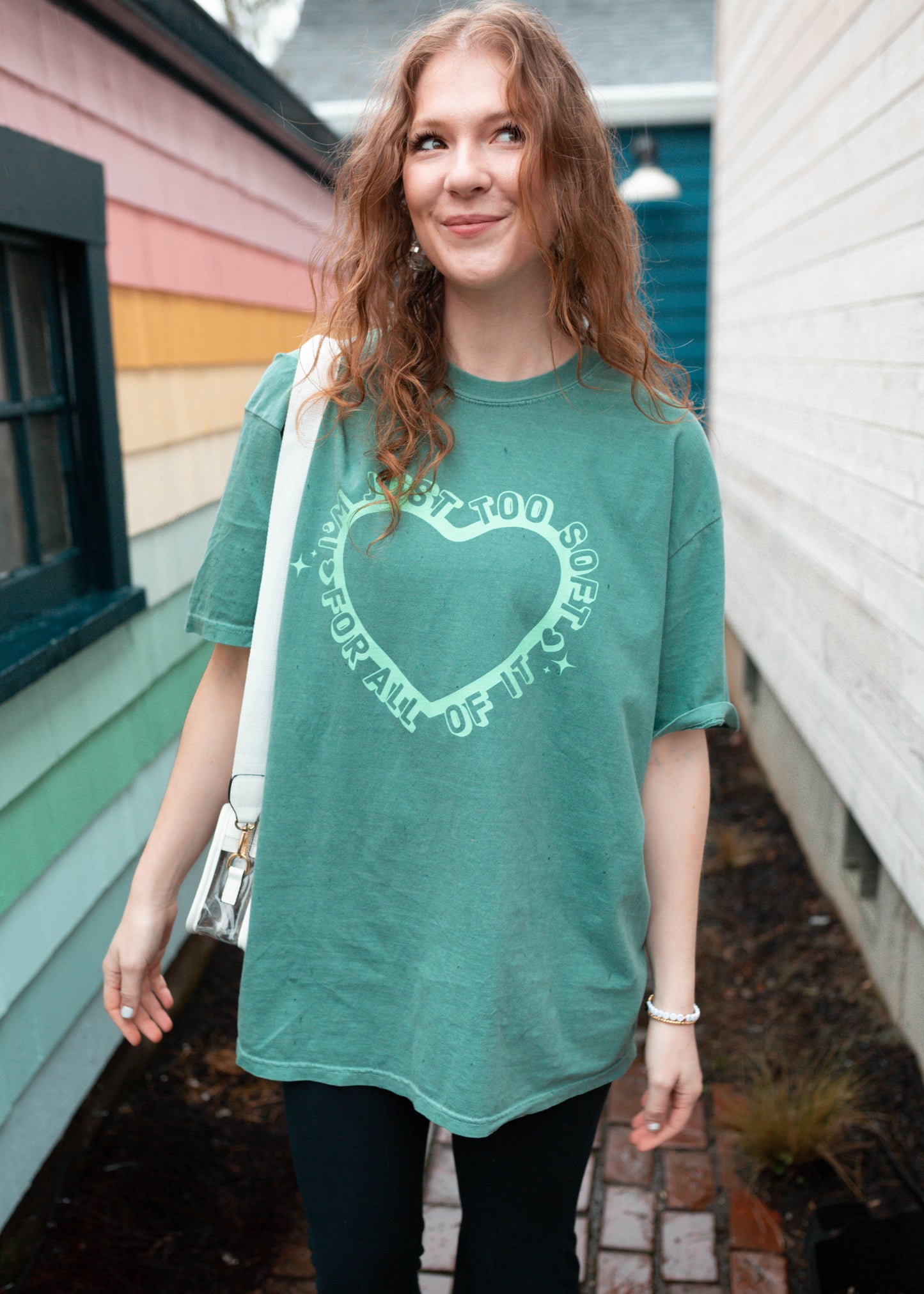 too soft tee in green