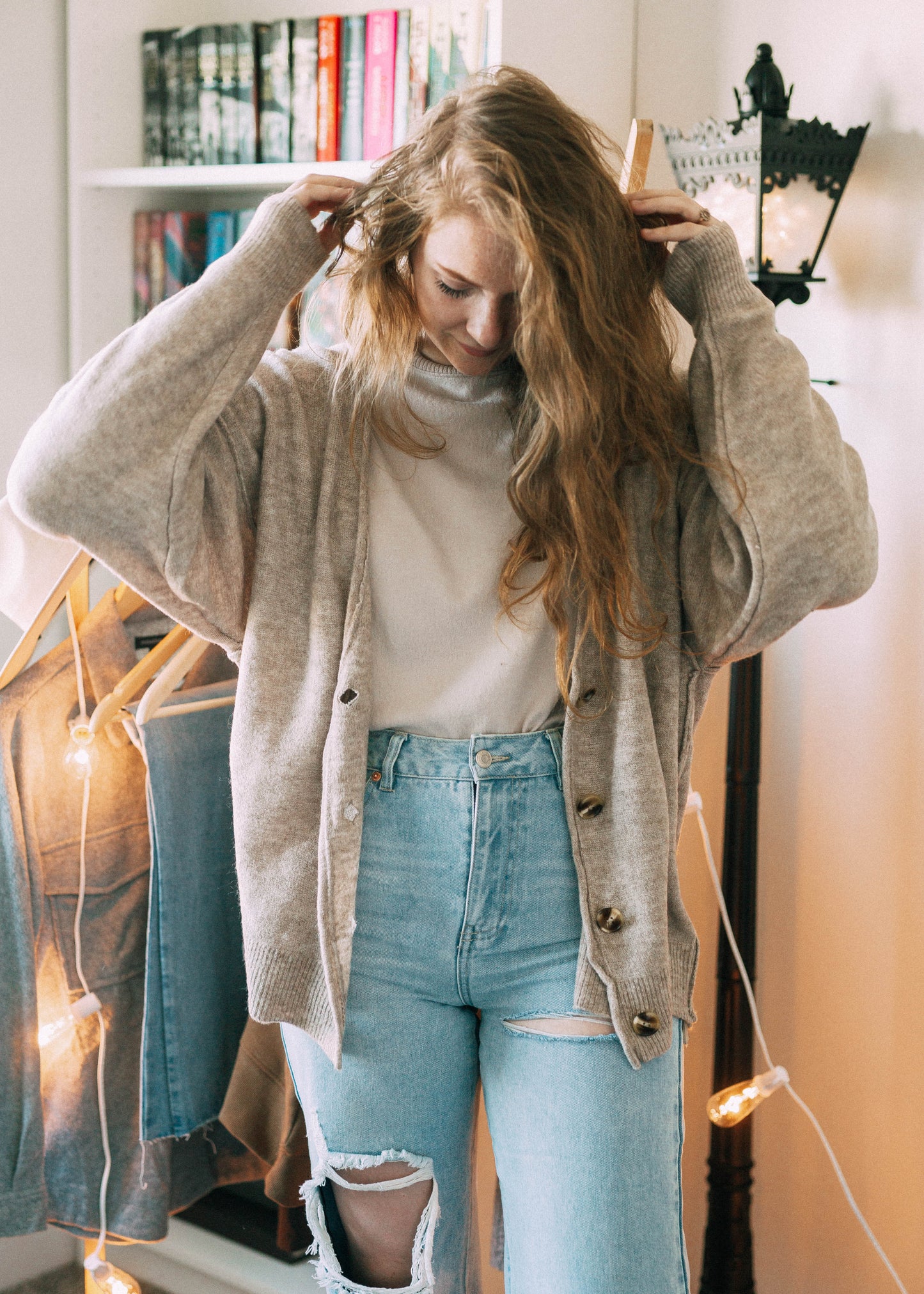 tea with tumnus sweater