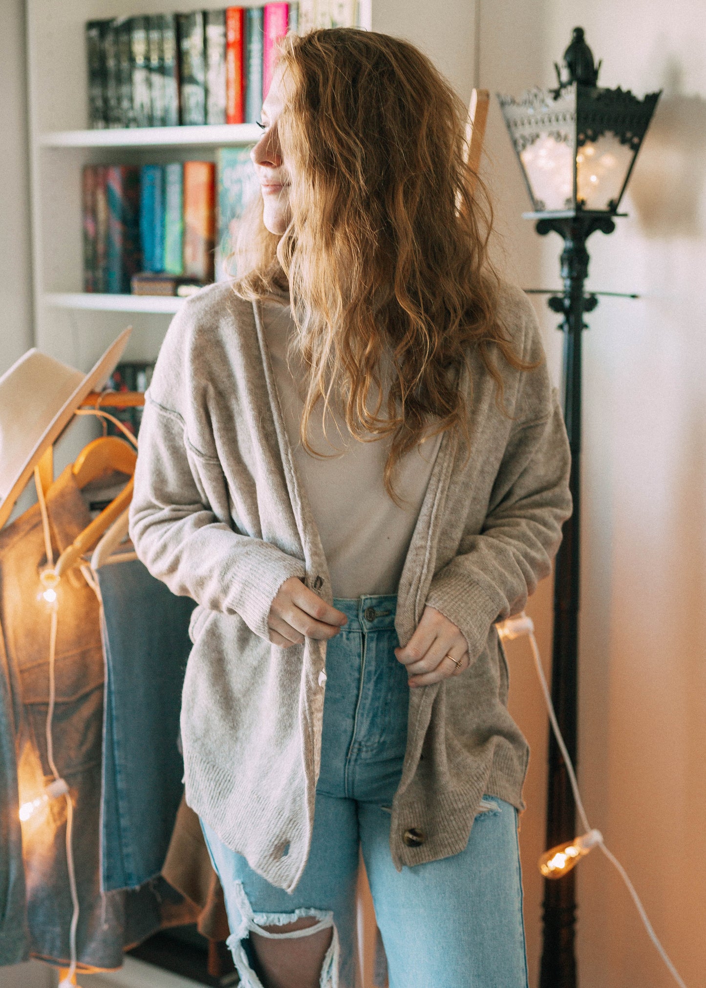 tea with tumnus sweater