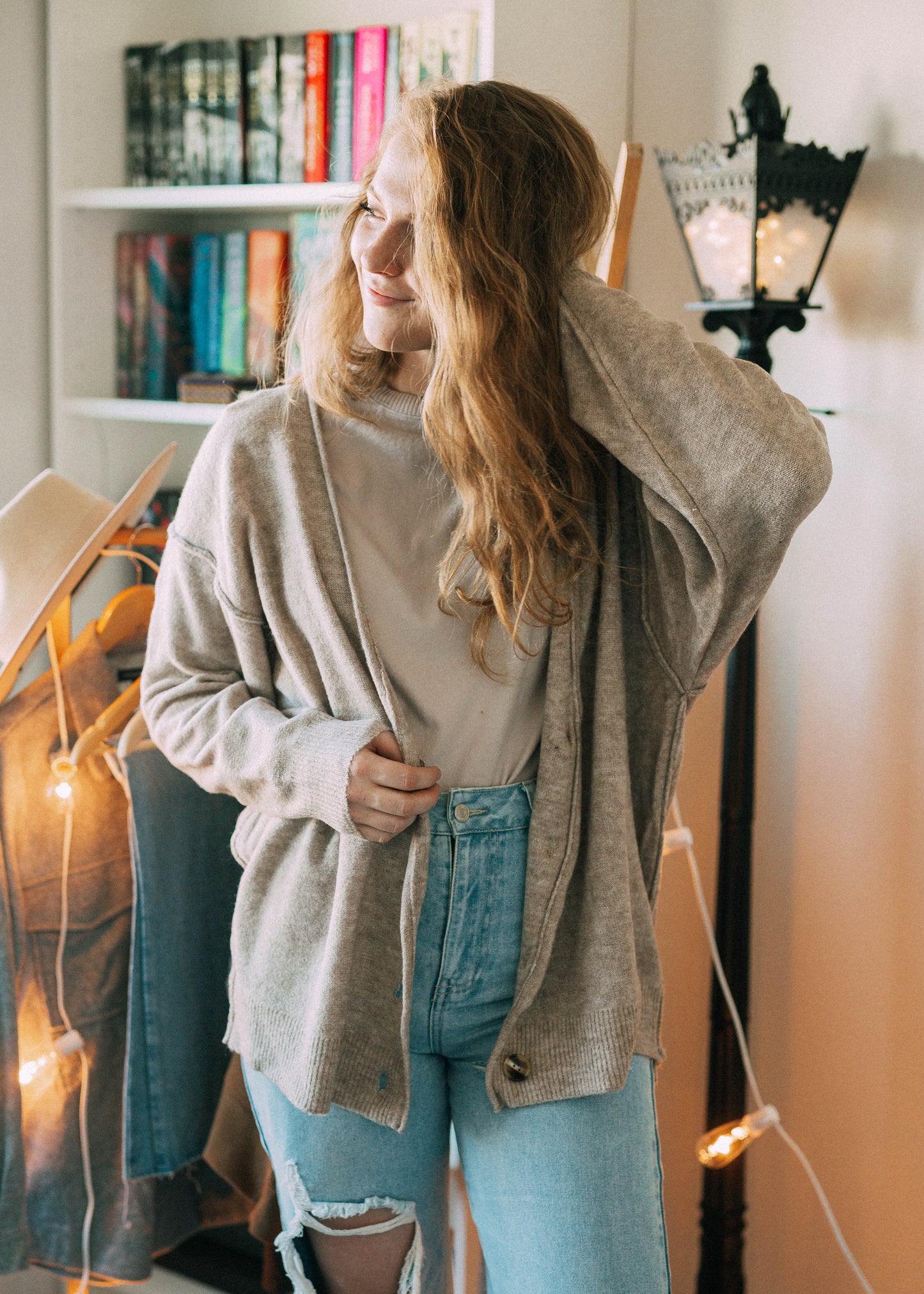 tea with tumnus sweater