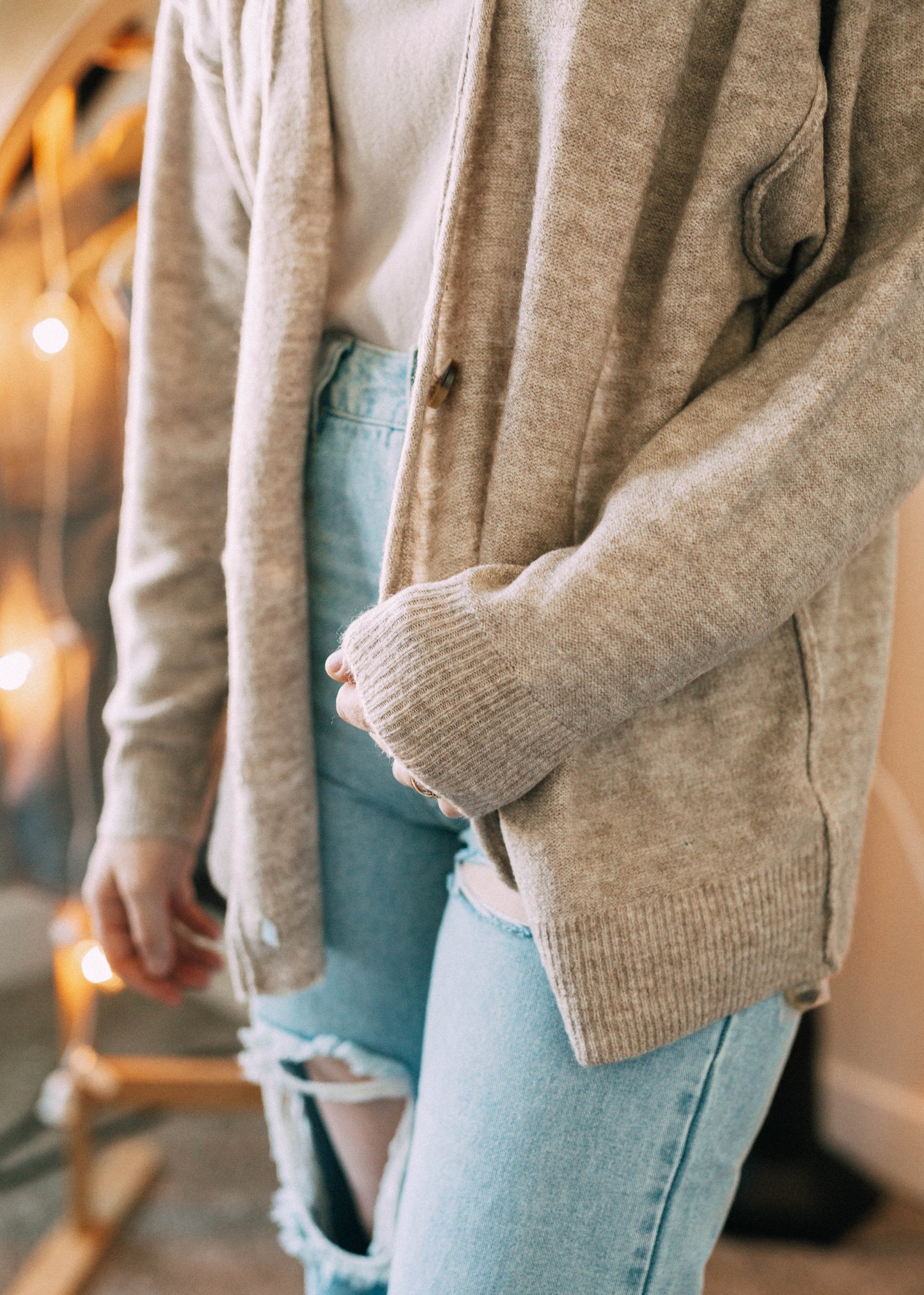 tea with tumnus sweater