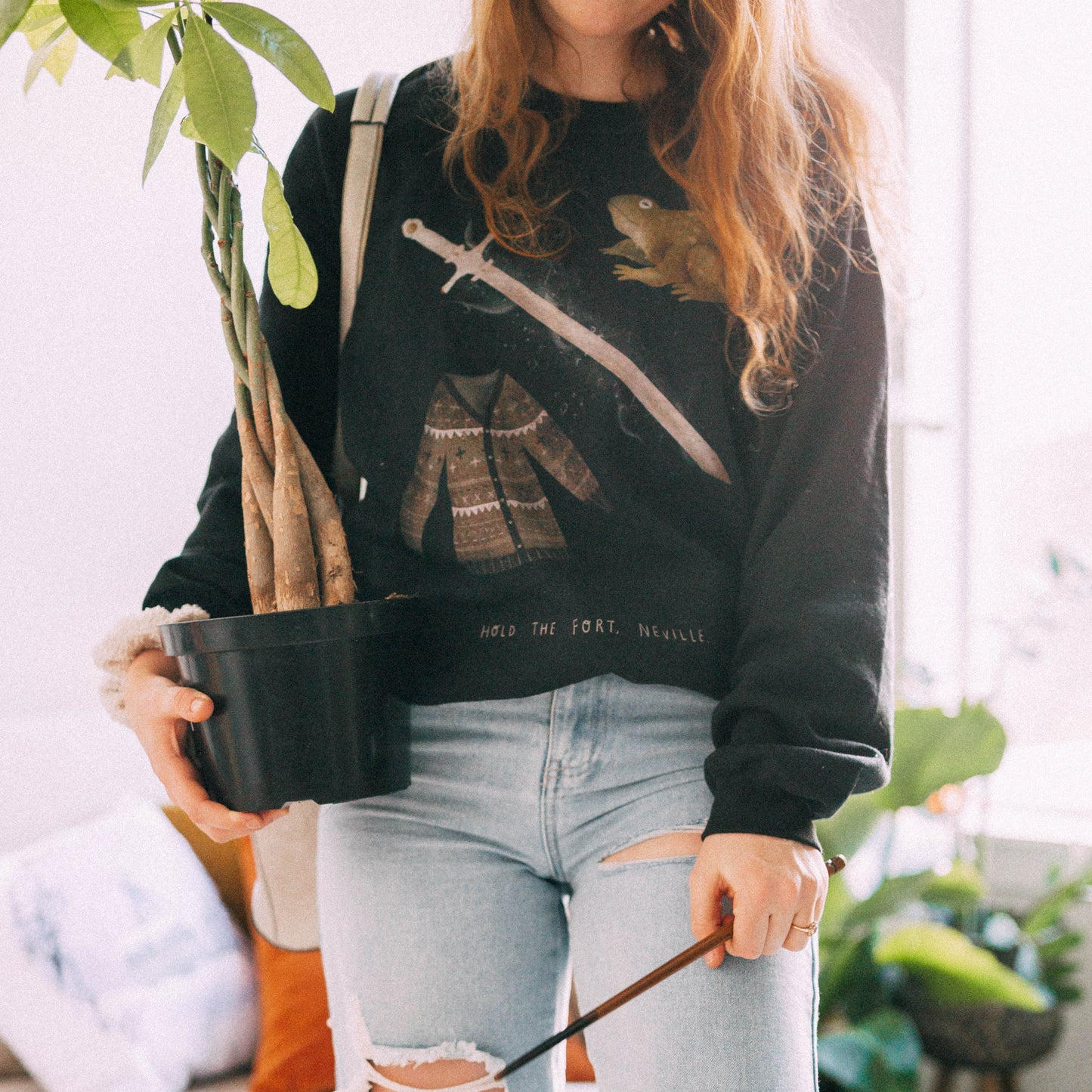hold the fort crewneck