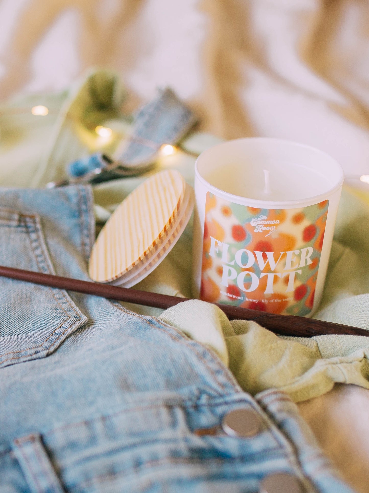 flowerpott (james & lily) candle