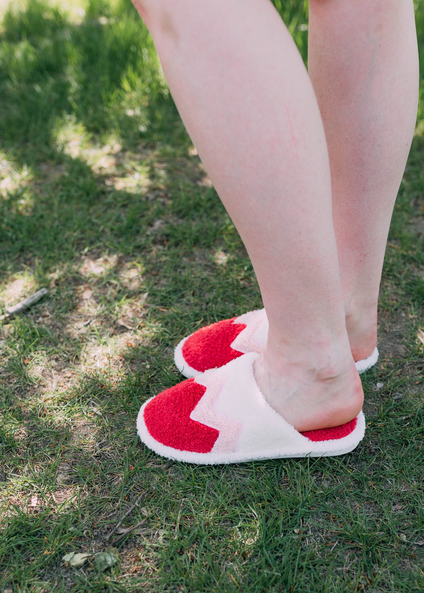 slow burn slippers in ruby
