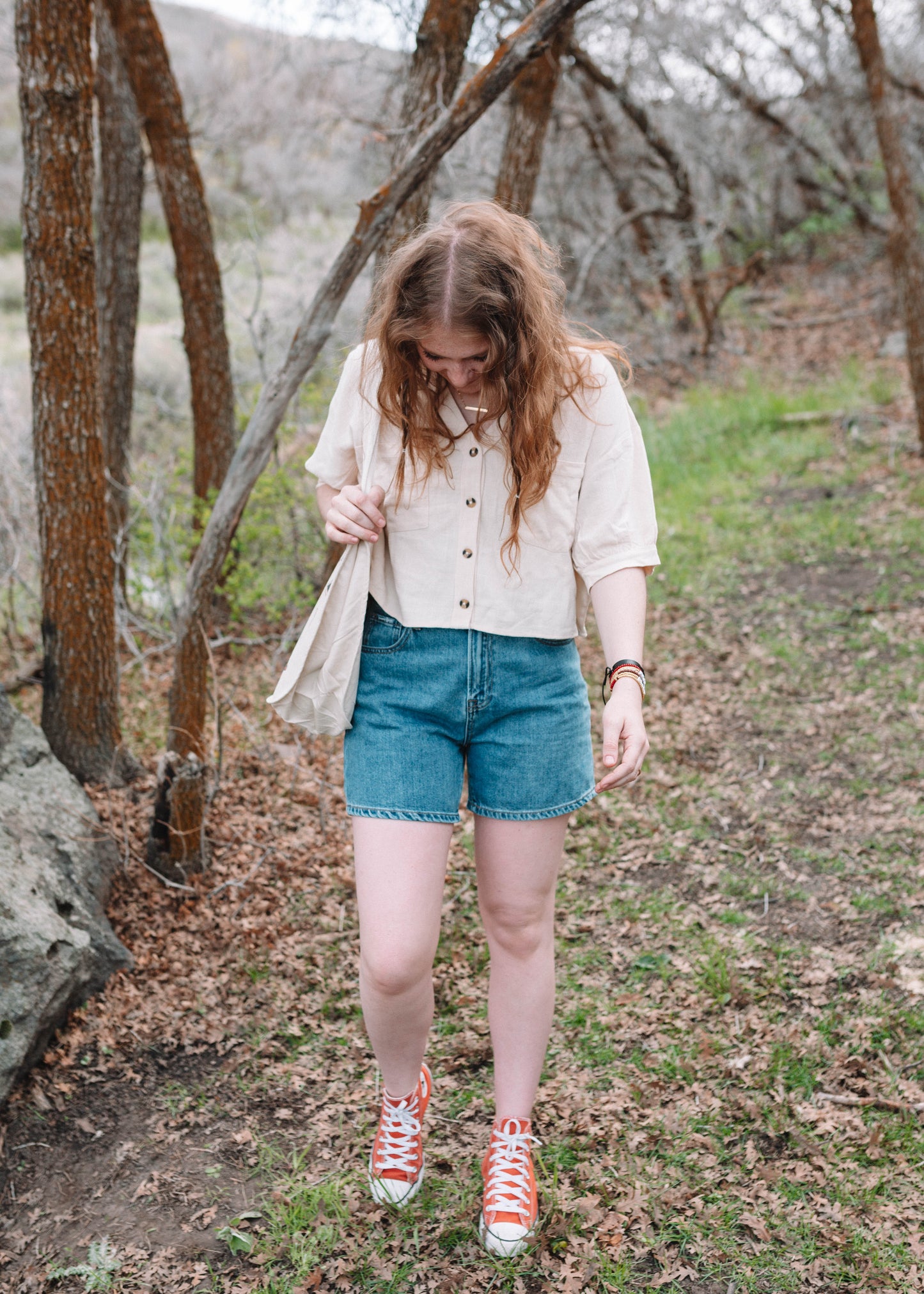 lovely lily top in ivory