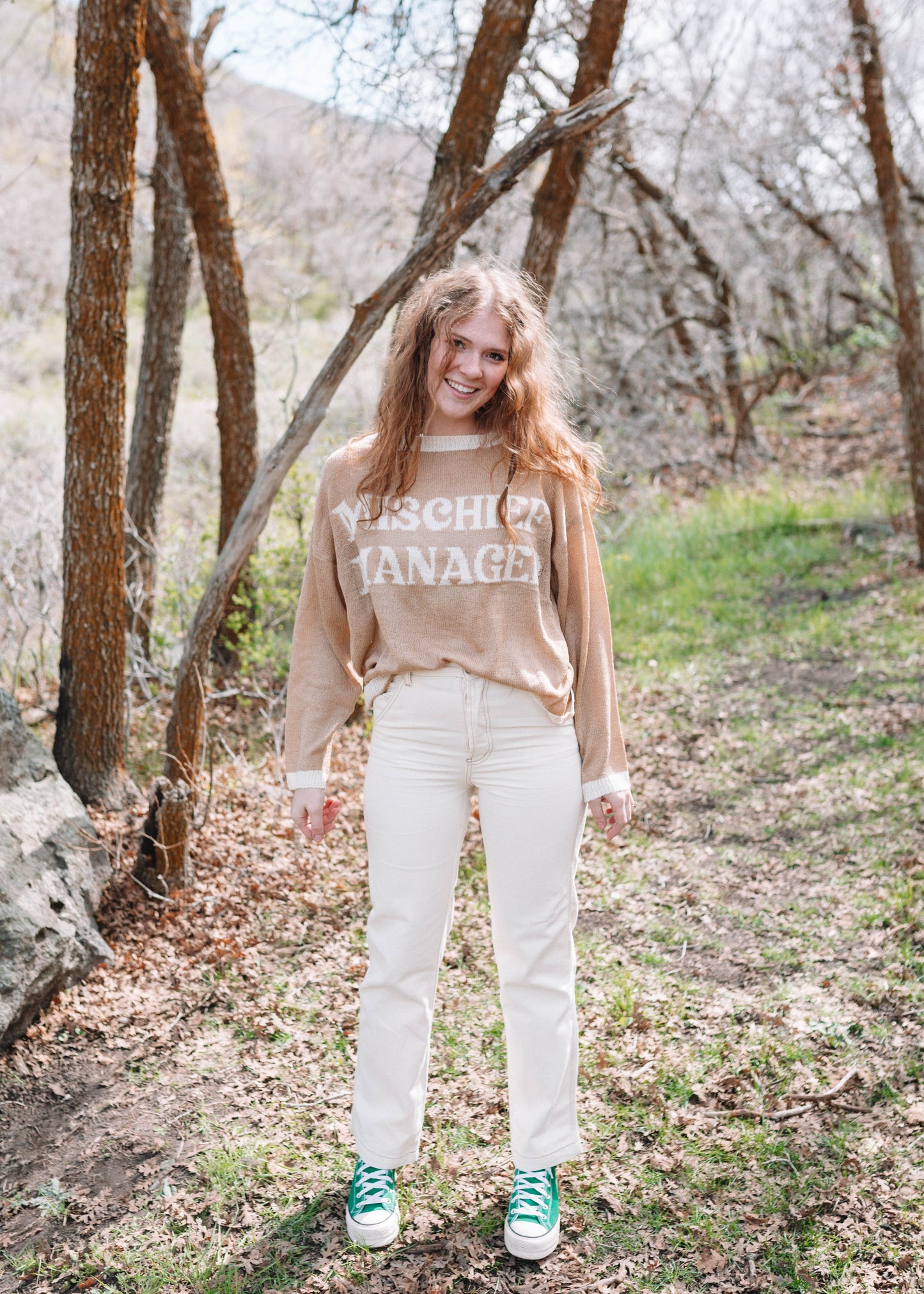 until the end cargo pants in ivory