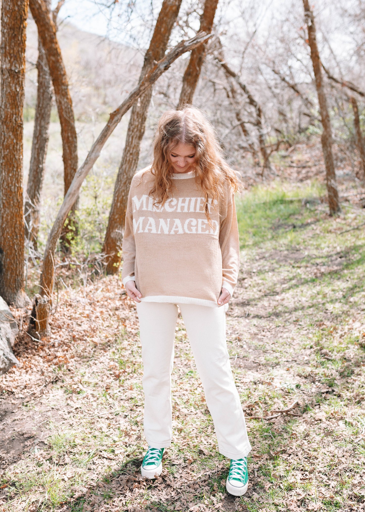 mischief managed sweater