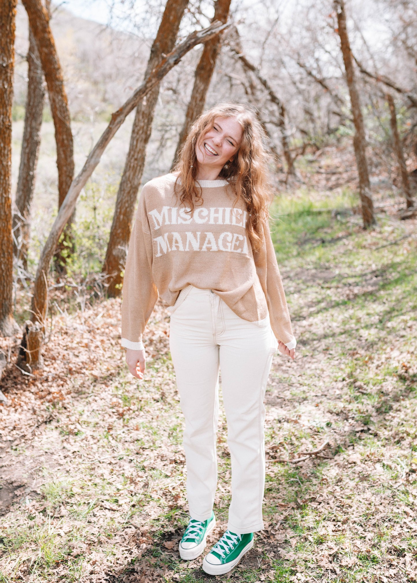 mischief managed sweater