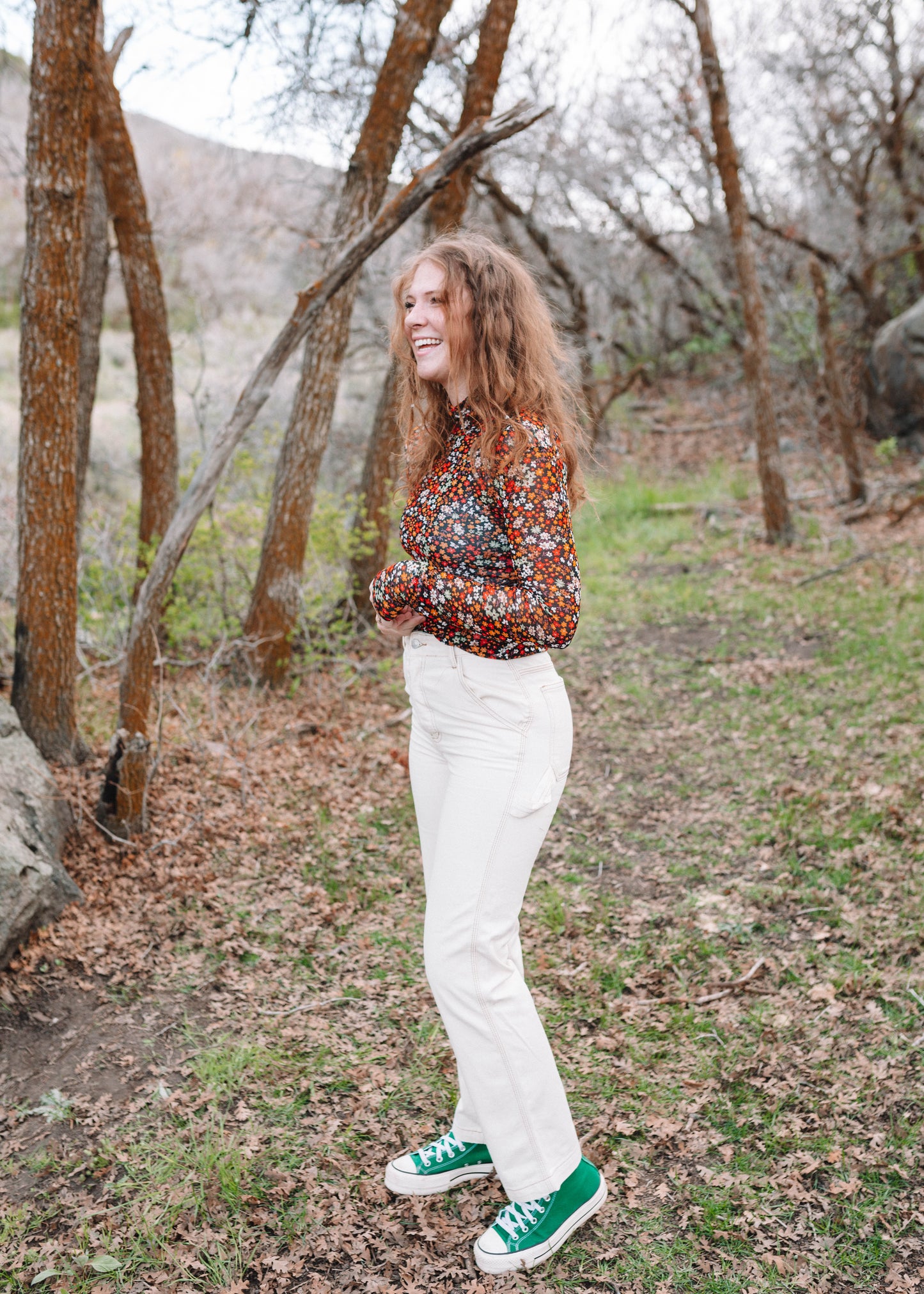 until the end cargo pants in ivory
