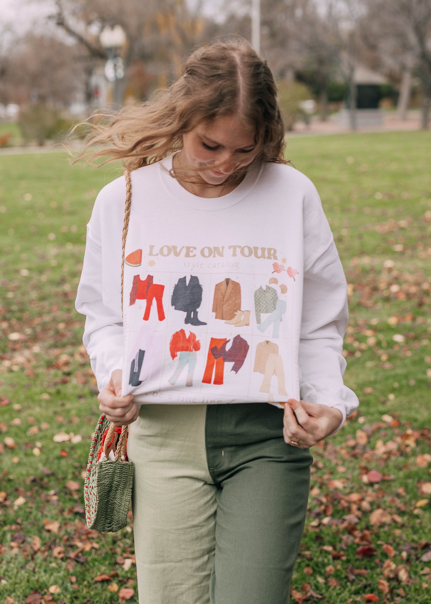 love on tour crewneck