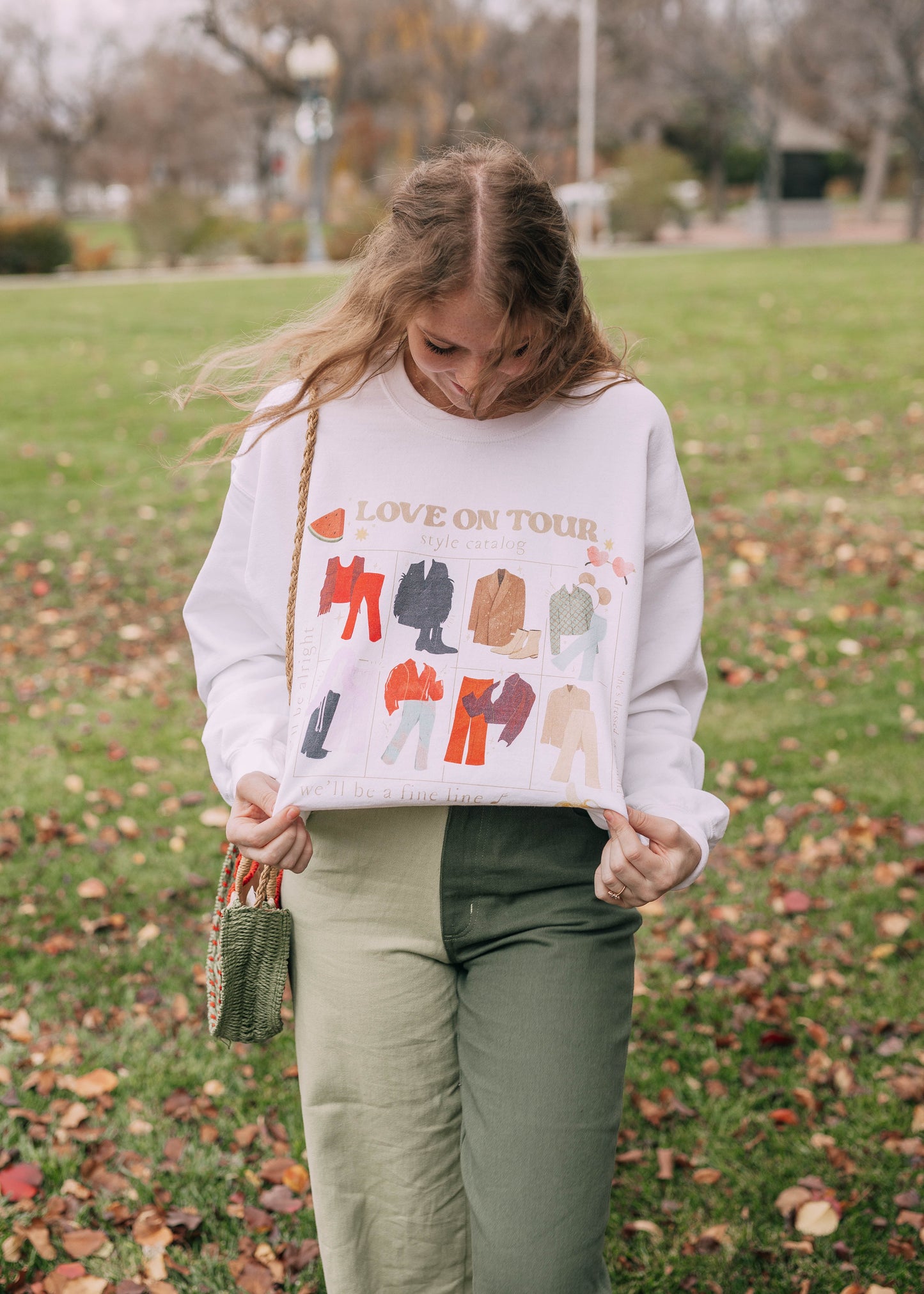 love on tour crewneck