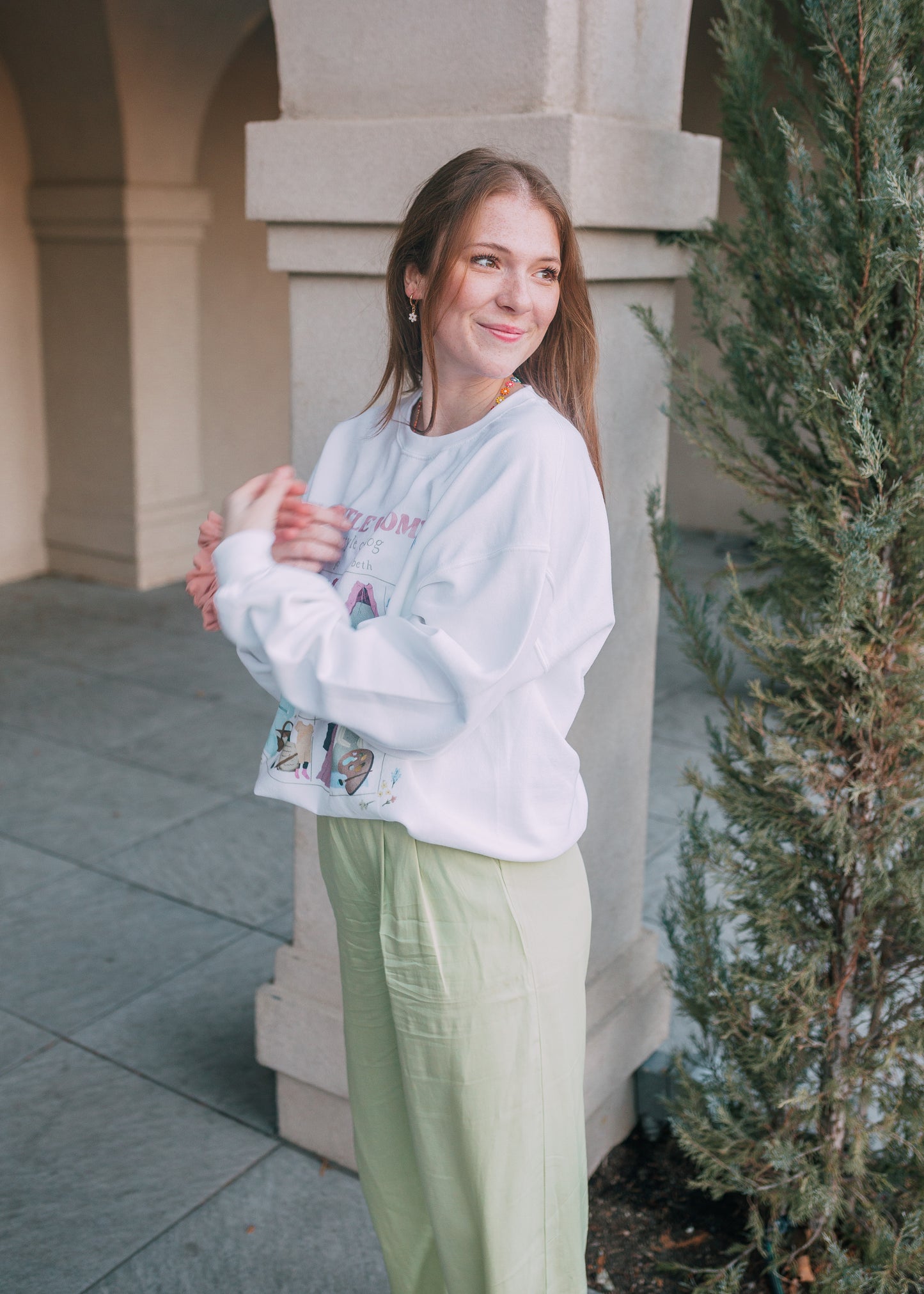 little women style catalog crewneck
