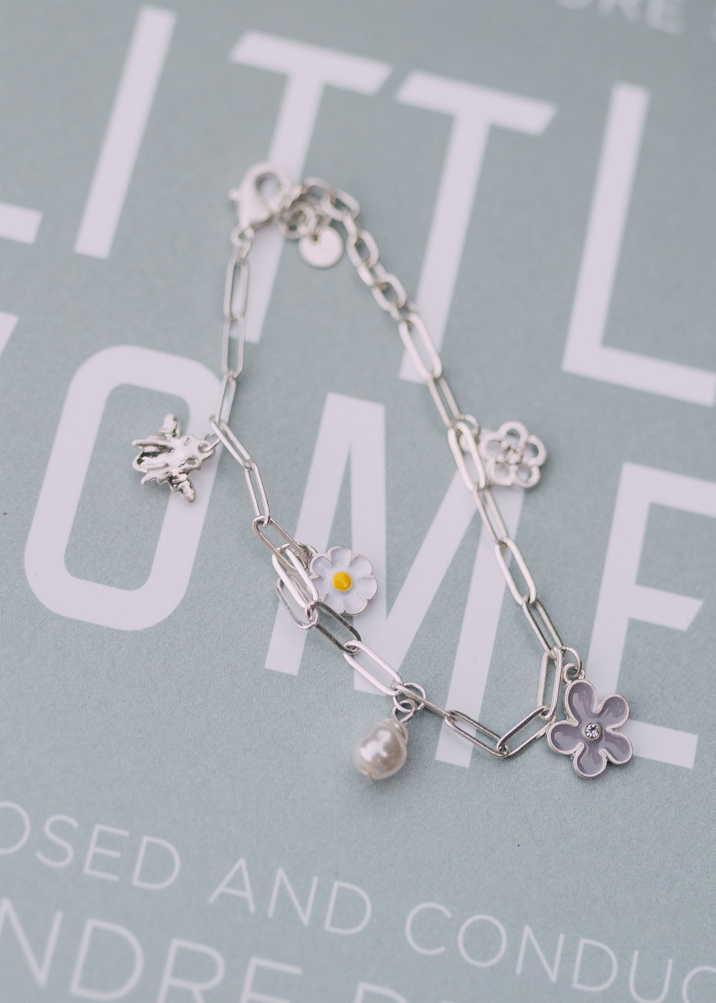 big sister bracelet in silver