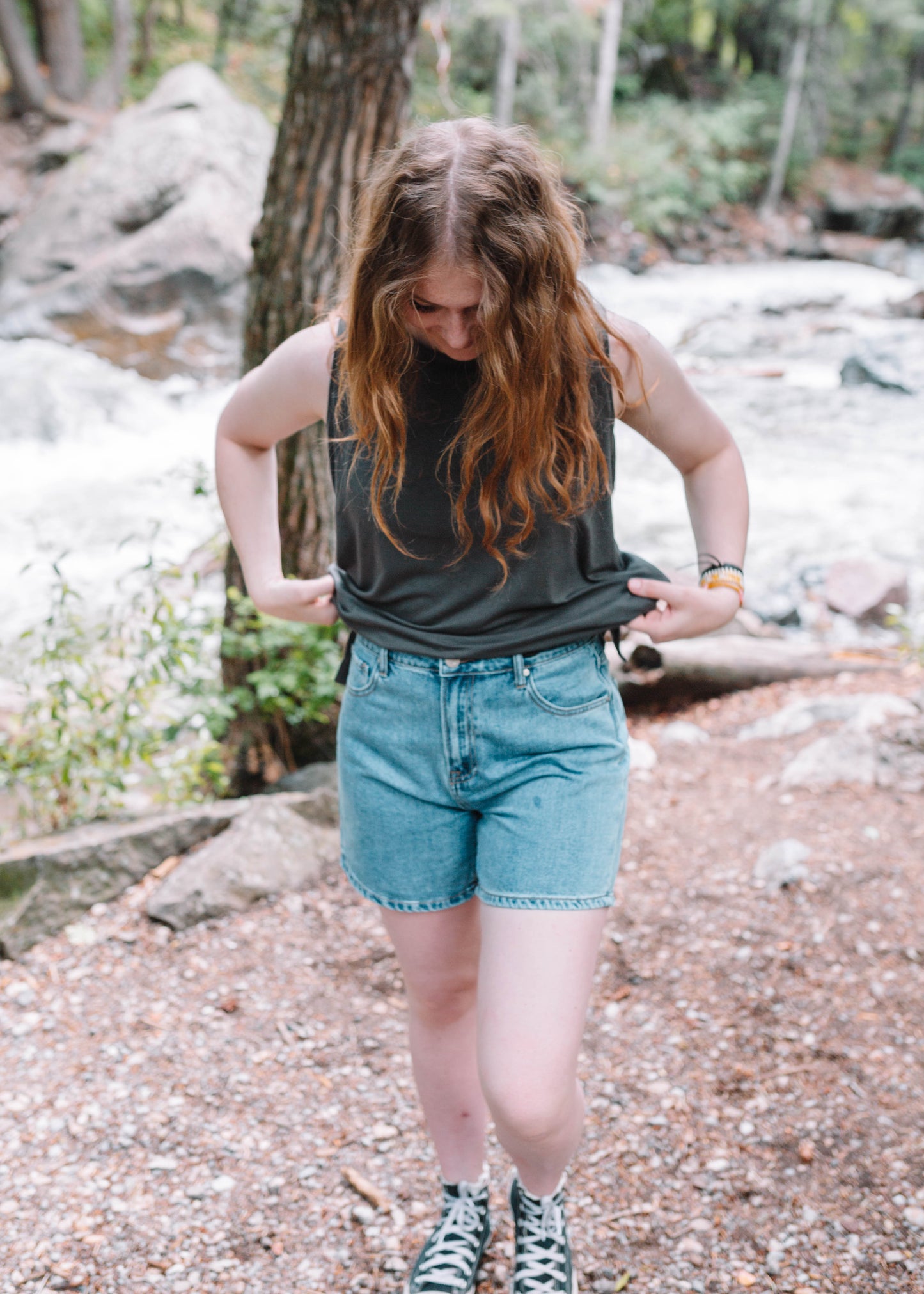 take me to the castle tank in charcoal