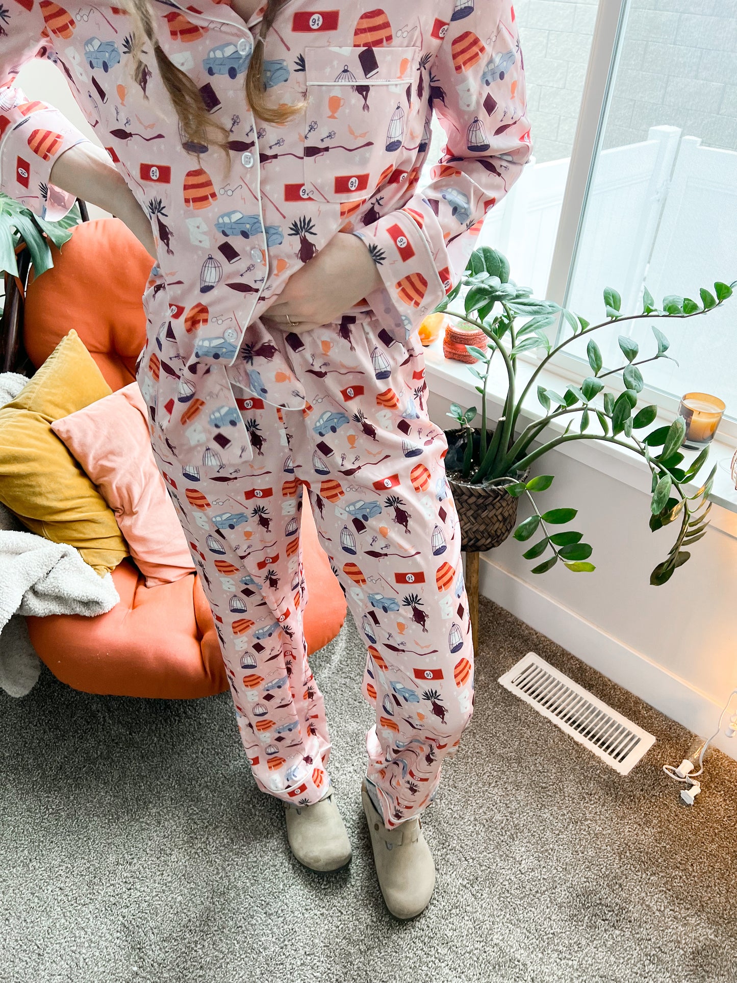 golden trio pajama set