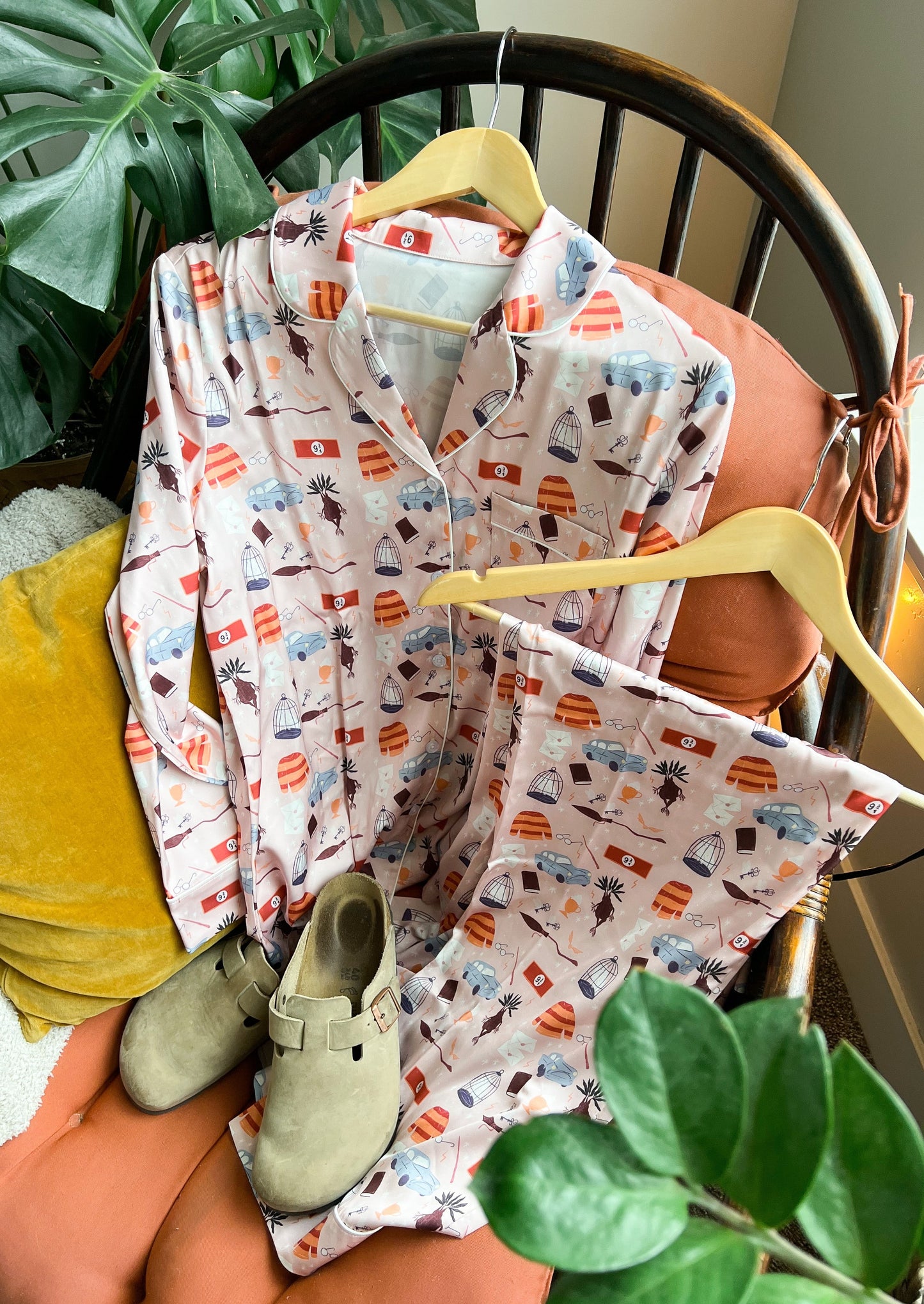 golden trio pajama set