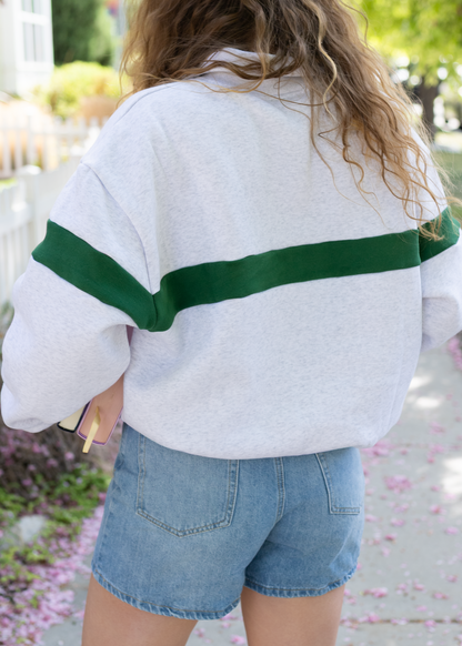book lover quarter zip