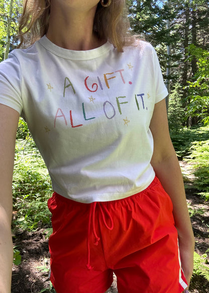 a gift all of it tee