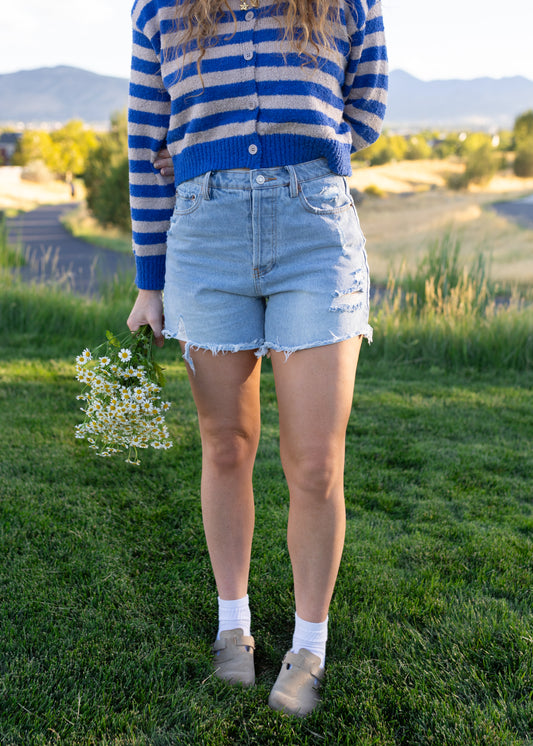 salt air denim shorts