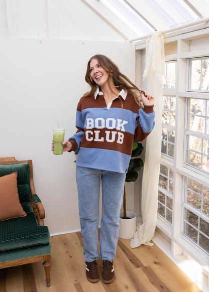 book club rugby top