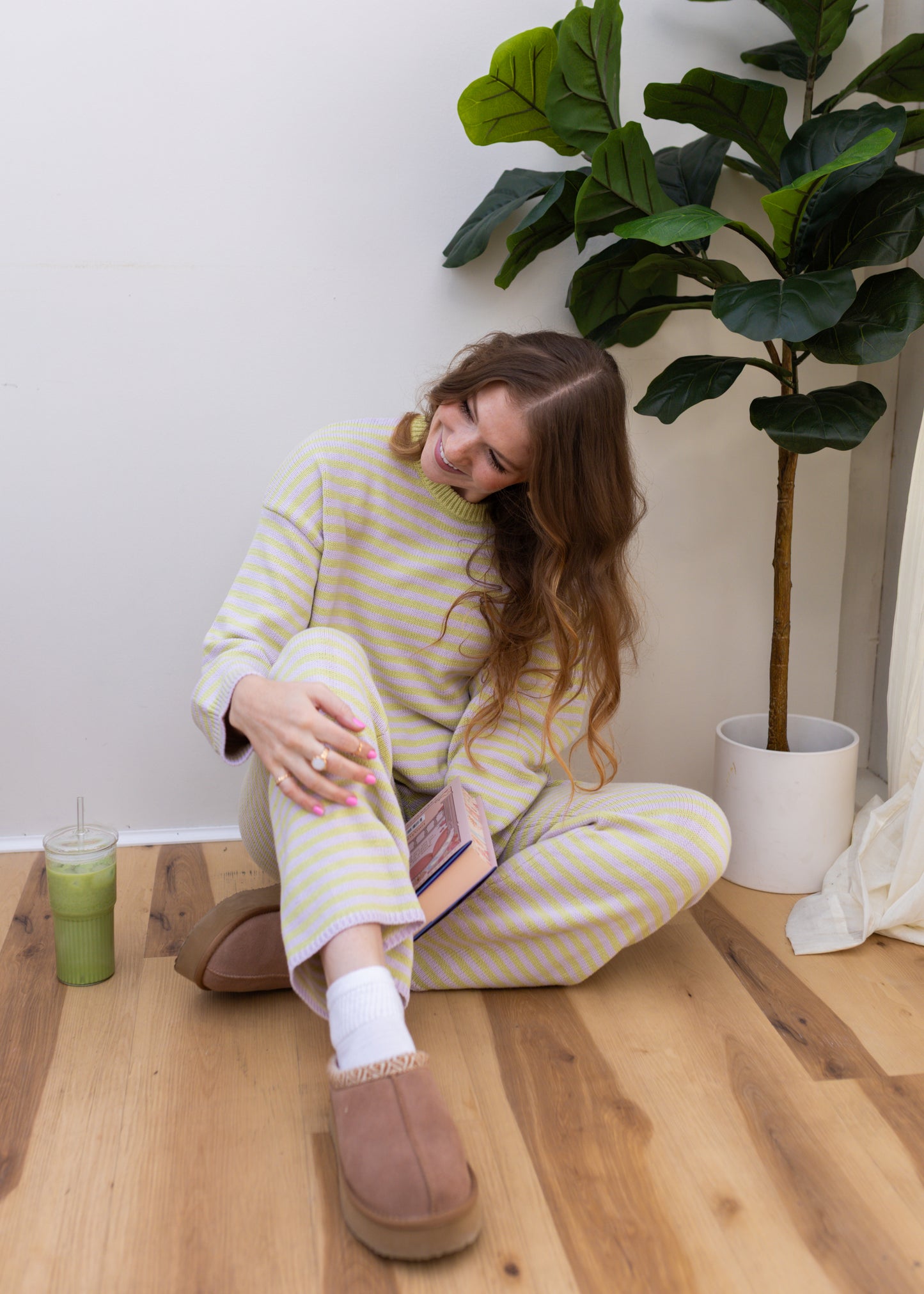 lavender haze lounge set