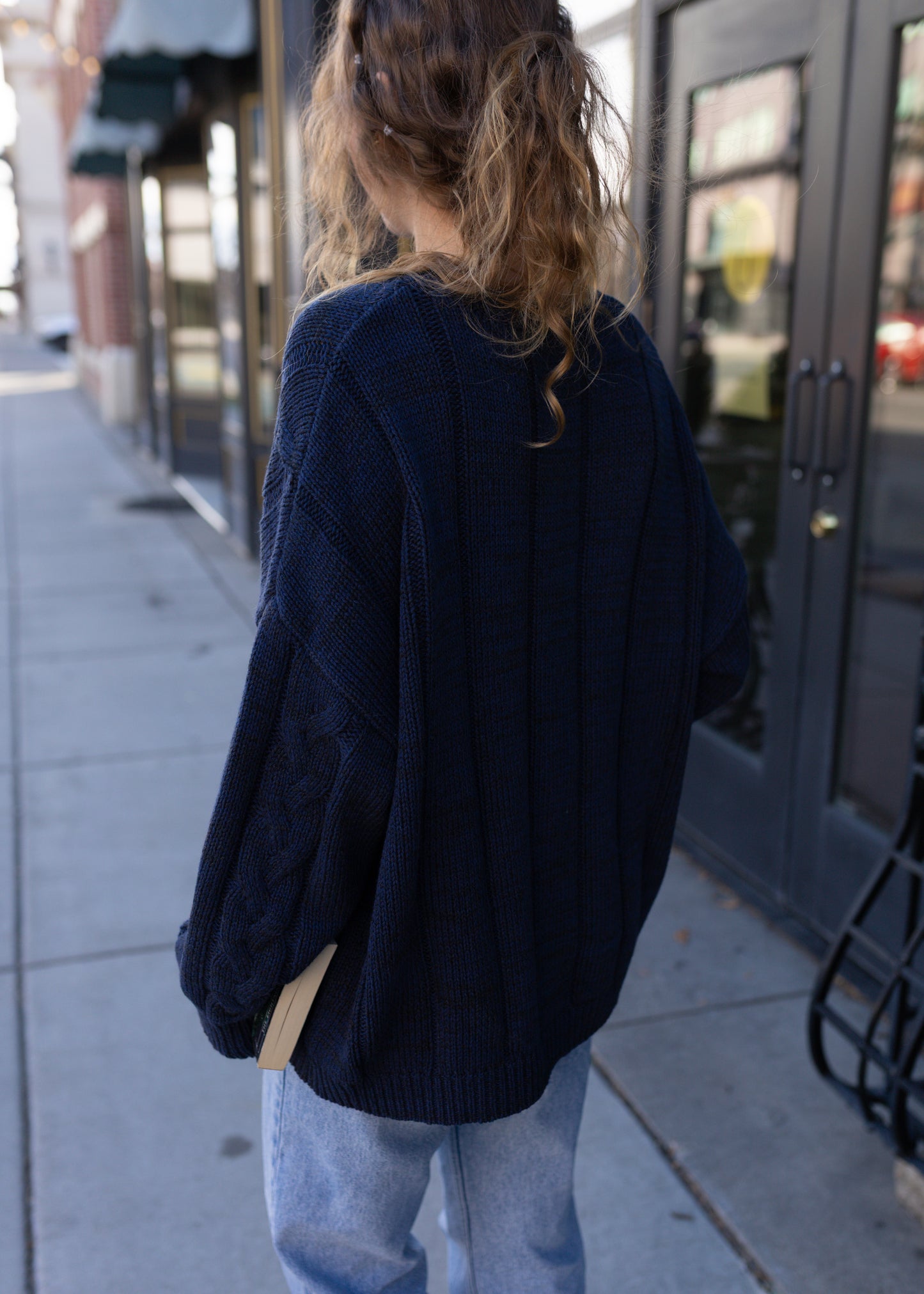 poseidon cable knit sweater