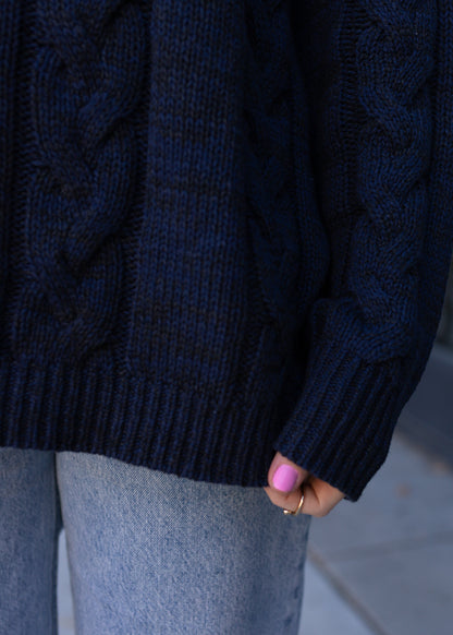 poseidon cable knit sweater