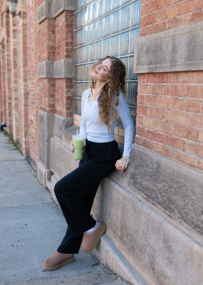 wishlist pants in black