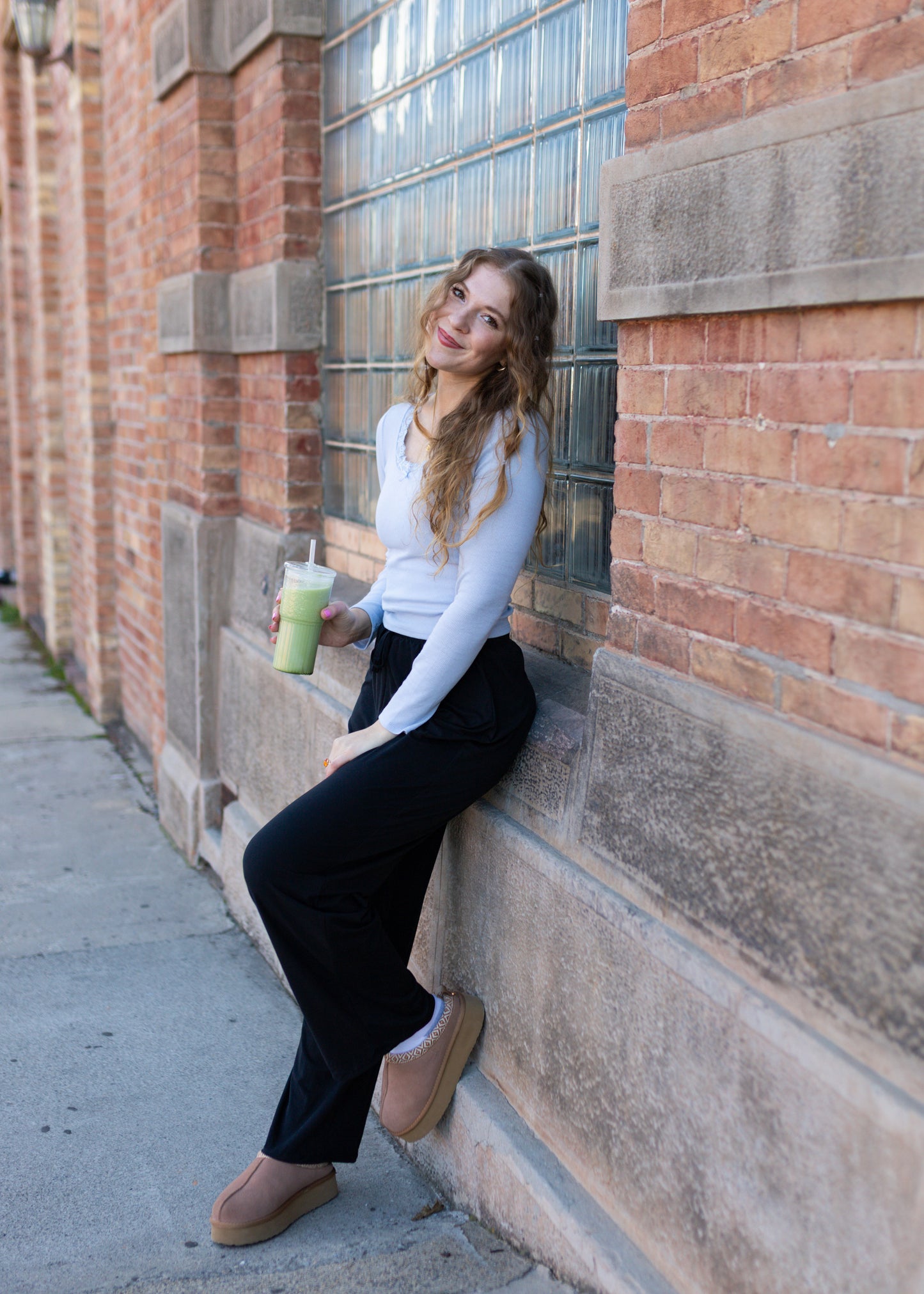 wishlist pants in black