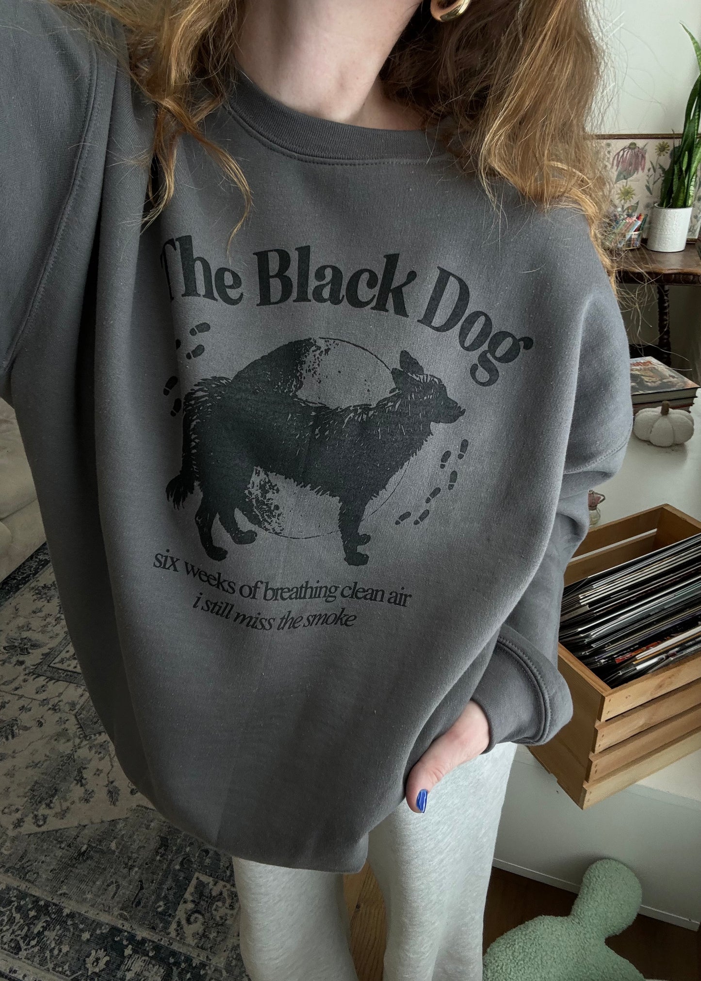 the black dog crewneck