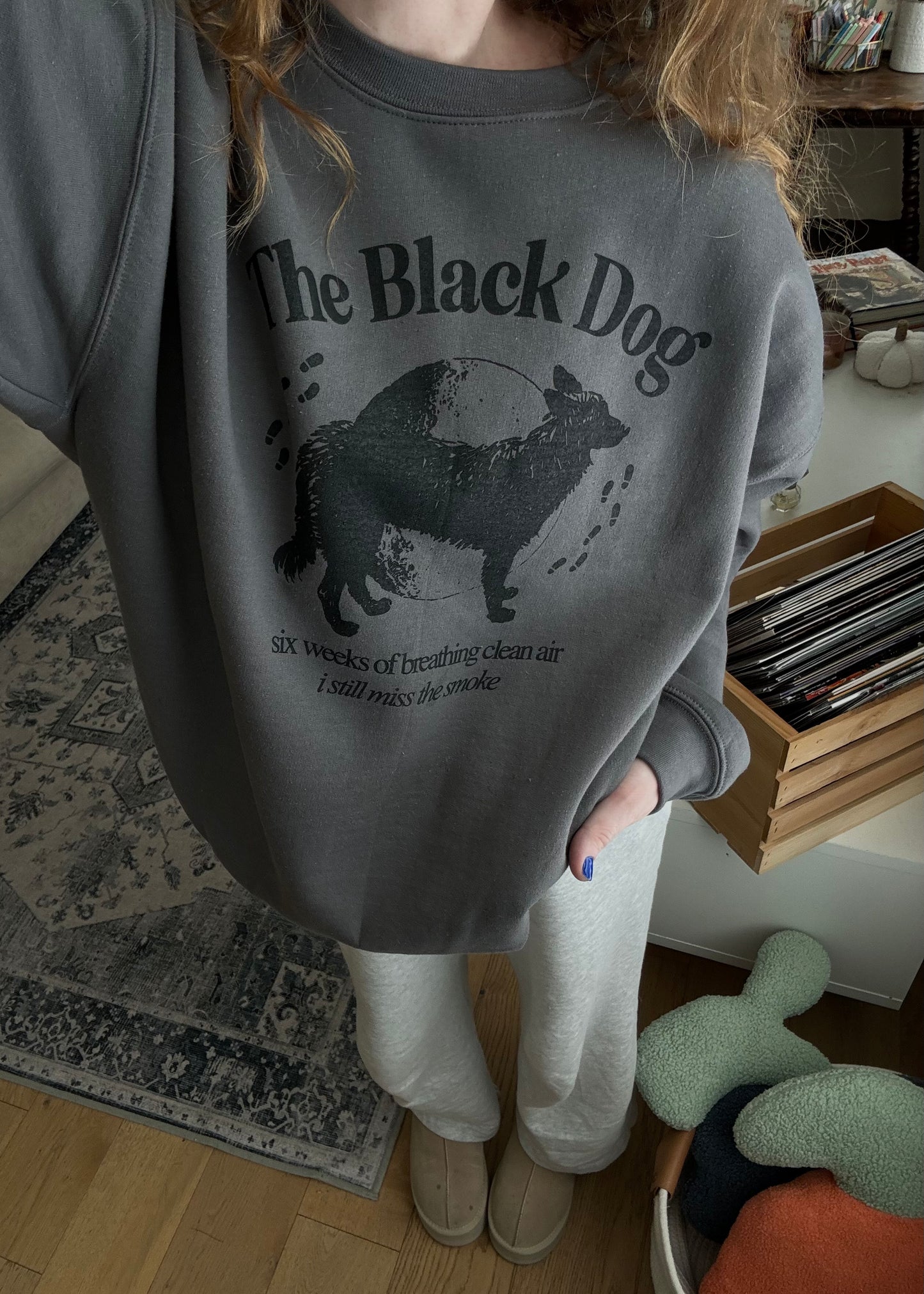 the black dog crewneck