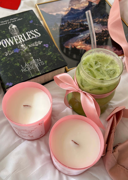 romantasy reader candle