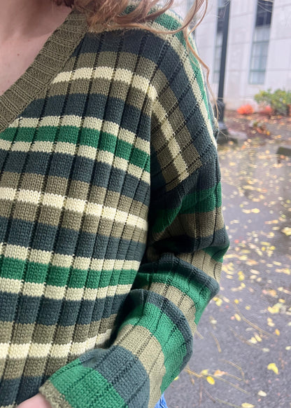 modern day march sister sweater in matcha