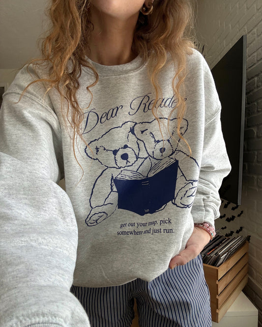 dear reader crewneck