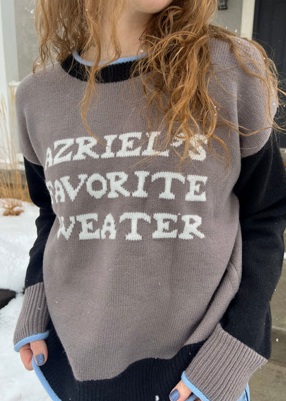 azriel's favorite sweater