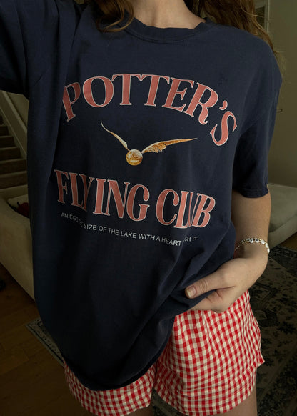 potter's flying club tee