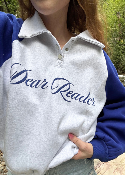 dear reader collar crewneck