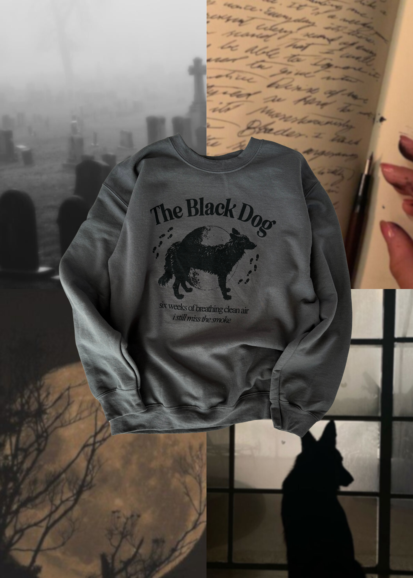 the black dog crewneck