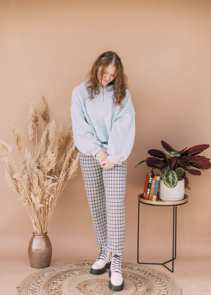 sunrises & spells sherpa in blue