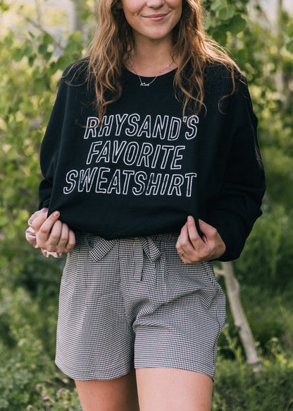 rhysand's favorite sweatshirt