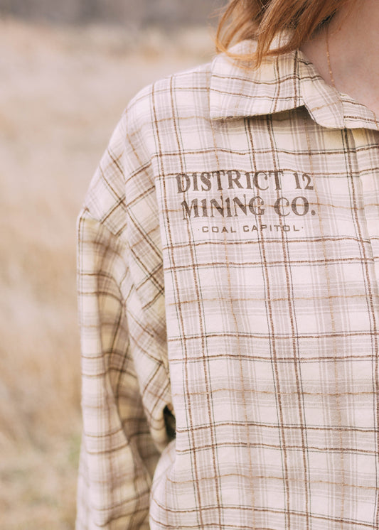 district 12 mining flannel