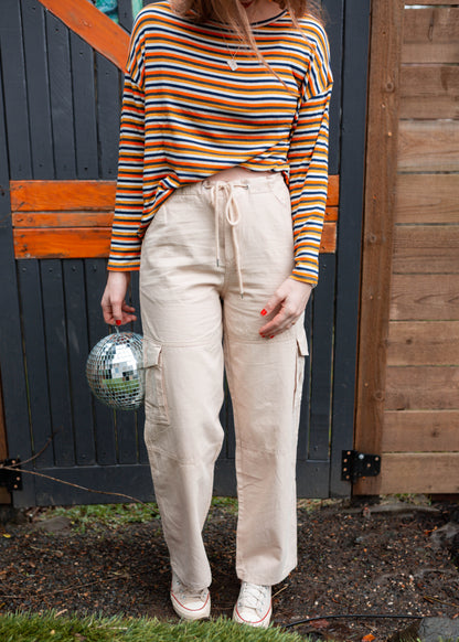 parchment & ink pants in oat
