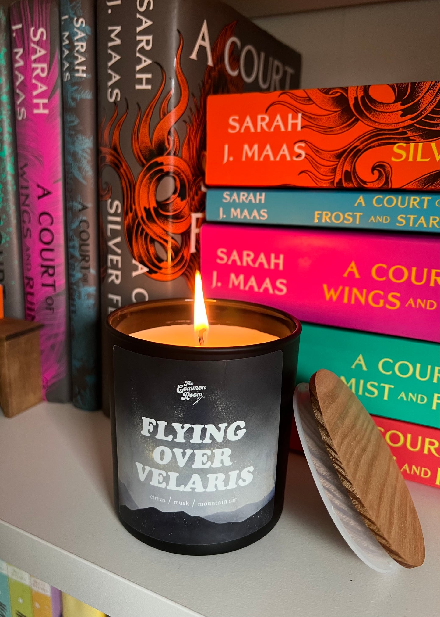 flying over velaris candle