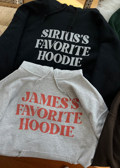 james's favorite hoodie